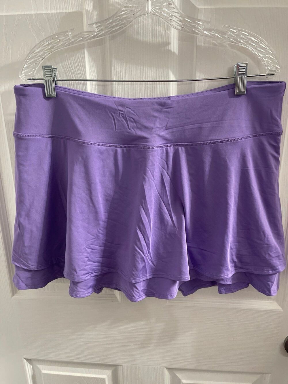 Uinke Purple Athletic Skort Size 2X New With Tag